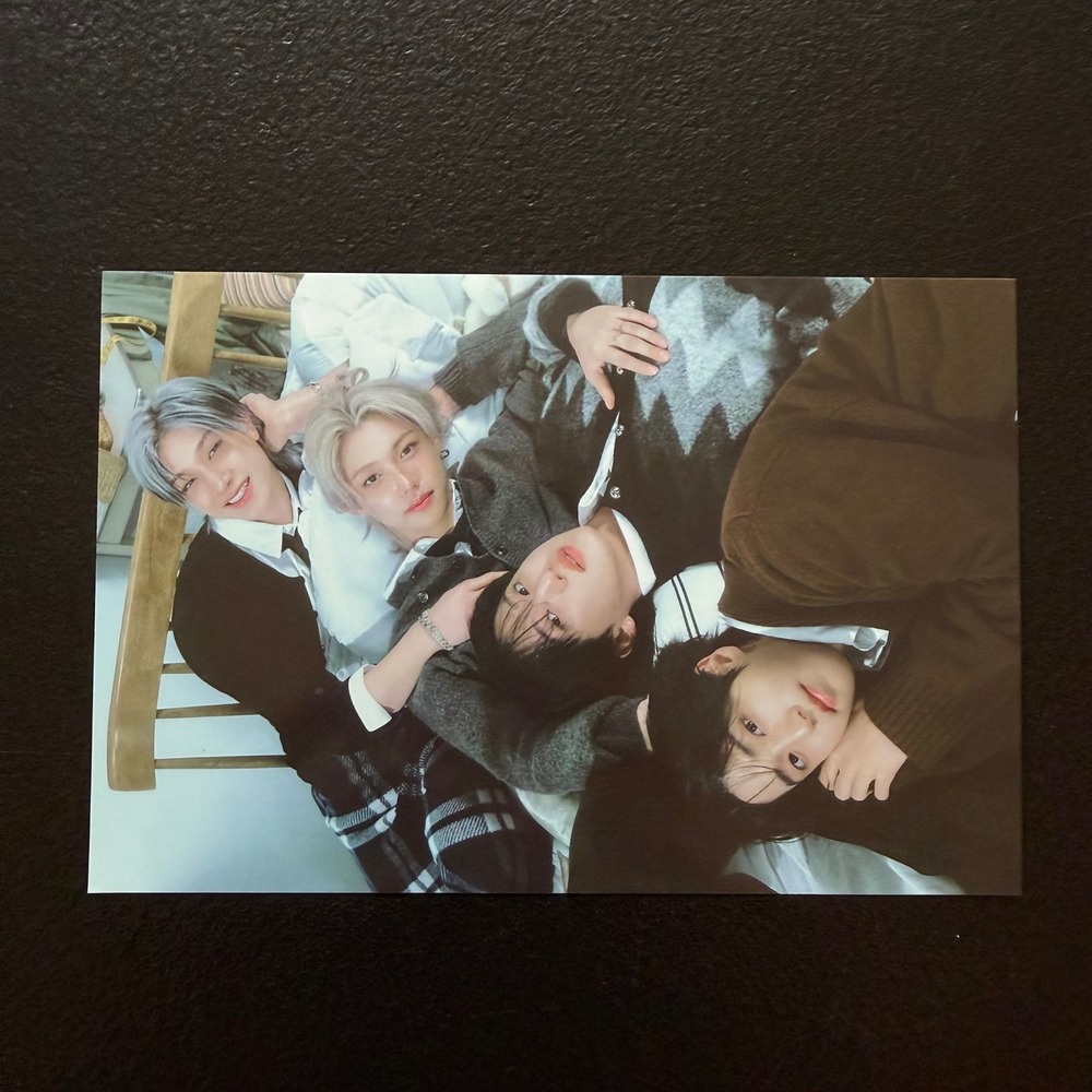 Stray Kids 4th Fan Meeting Stay In Our Little House Official Group Postcard